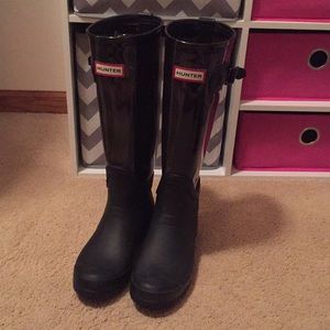 Tall Clear Hunter Boots